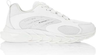 Plein Sport Runner Sneaker Tiger Unisex in White at Nordstrom, Size 41