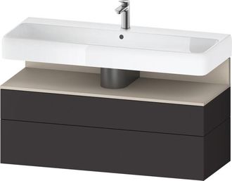 Duravit Duravit Qatego Mueble Bajo Lavabo, 1 Extra&iacute;ble Y 1 Caj&oacute;n
