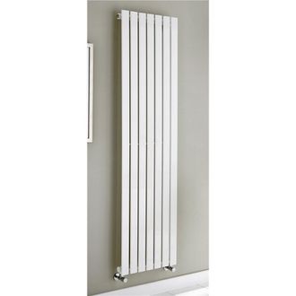 Clifton White Vertical Single Panel Radiator 1800mm (H) x 480mm (W)
