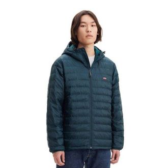 Levi's Heren Presidio Down Packable Hooded Jacket (Groen)
