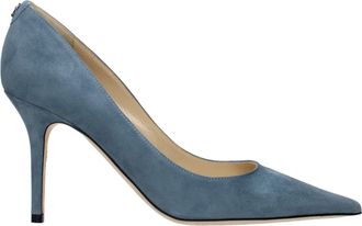 Jimmy Choo London Blue Leather Womens Pumps