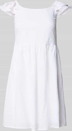 Only Slim Fit Minikleid aus reiner Baumwolle Modell DEFFIE in Offwhite, Gr&ouml;&szlig;e XL