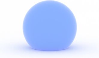 Monacis Esfera De Luz Led Para Exteriores Mod. Hoop &Oslash; 40 Cm Luz Azul Alimentada Por Cable