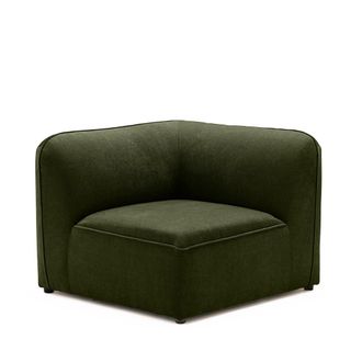 DRAWER &Aacute;ngulo reversible para sof&aacute; modular de tela - Verde