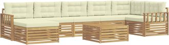 vidaXL Set Di Divani Da Esterno 8 Pz Vidaxl