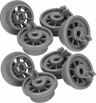 OEM 8 Ruedas Para Lavavajillas Compatibles Con Bosch. Juego Completo Universal De 8 Ruedas Para La Cesta Inferior. Compatible Con Lavavajillas Bosch, Siem