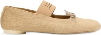 Maison Margiela Bailarinas Anat&oacute;micas de Punta Redonda - Shoes - Mujer - Beige - 38 1/2 EU