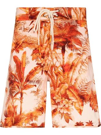 Alanui Zwembroek met print - Oranje