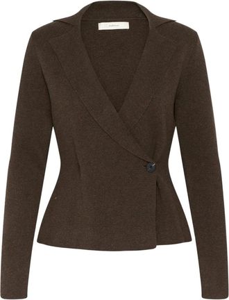 Inwear Tallyiw Monika Cardigan - Dames - Truien - Bruin - Maat: XL Wol