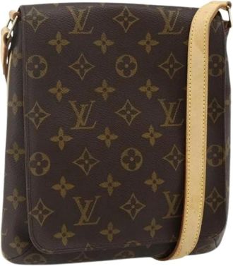 Louis Vuitton Pre-owned Cross Body Bags, female, Brown, Size: ONE SIZE Pre-owned Monogram Canvas Shoulder Bag