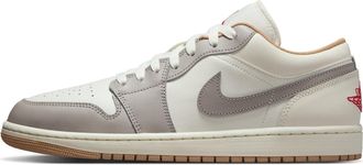 Nike Jordan Air Jordan 1 Low Sail Fire Red College Grey 553558-169