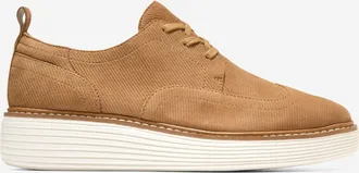 Cole Haan Womens Øriginal Grand Platform Wingtip Oxford Shoes - Brown Size 5.5