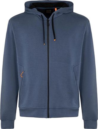 Suns Mfs 61002U Zip-through Sweatshirt - Heren - Vesten met rits - Blauw - XL - Hoodies & sweatvesten