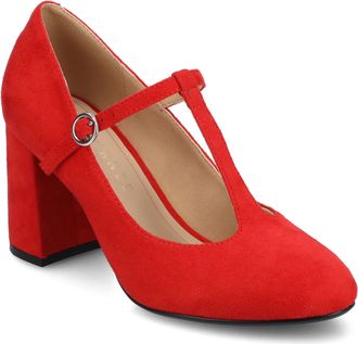 Journee Collection Womens Talani T-strap Dress Pumps