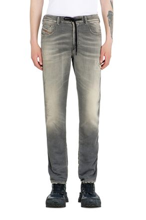 Diesel Slim Regular Waist 2062 D-Strukt Joggjeans - Jeans - Man - Grey