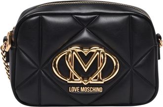Love Moschino Tassen, Dames, Zwart, ONE Size, Tracolla Crossbody Tas