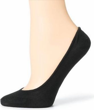 Hue Womens Hidden Cotton Liners In Black