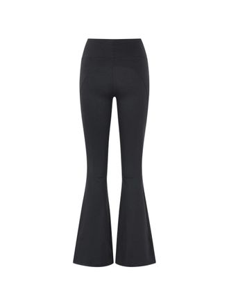 adidas by Stella McCartney Flared High-Waist Leggings - Black