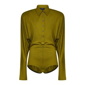 MUGLER Body Mugler - - Tops - Donna - Verde - S