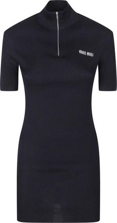 Miu Miu Mujer, Vestidos, Azul, Talla: S