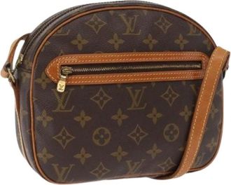 Louis Vuitton Pre-owned Cross Body Bags, female, Brown, Size: ONE SIZE Pre-owned Monogram Senlis Shoulder Bag