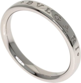 Bulgari Platinum 950 Band Ring (Pre-Owned)