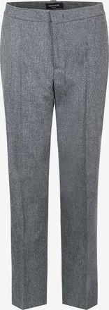 Fabiana Filippi Gerade Flanell-Serg&eacute; Hose Montefalco