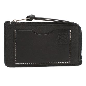 Loewe Black Leather Coin Purse/Coin Case (Pre-Owned)