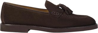 Doucal's Mocassino con nappina - Heren - Loafers - Bruin - 41 1/2 EU - Leer - Schoenen