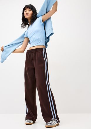 Twik Womens Track stripe wide-leg sweatpant