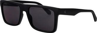 Calvin Klein Jeans Modified Rectangular Zonnebrillen - Heren - Zonnebrillen - Zwart - 57 MM - Accessoires