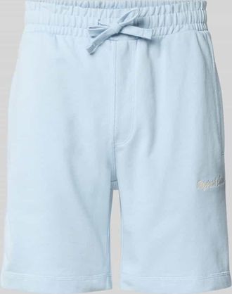 Jack & Jones Jack & Jones Sweatshorts mit Stitching Modell KARL in Hellblau, Gr&ouml;&szlig;e XXL