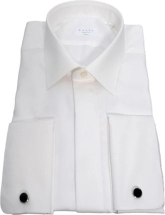 Xacus Shirts - Heren - Zakelijke Overhemden - Wit - 3XL - Katoen - Overhemden