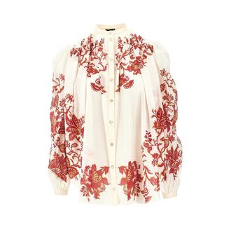 Etro Printed cotton shirt Woman 38