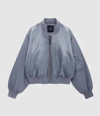 Anine Bing Bomber Leon Dark Grey