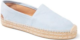 Patricia Green Abigail Espadrille Slip-On in Sky Blue Suede at Nordstrom, Size 9