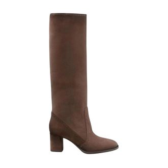 Santoni Schoenen, Dames, Bruin, 36 1/2 EU, Leer, Andy-65Sig Laarzen