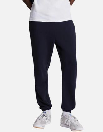 Lyle & Scott Mens Lyle & Scott Mens Jogger Fleece Bottom Sweatpants Casual Mens Trousers Sports - Navy - Size: 35/34/32