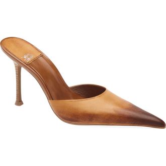 Jeffrey Campbell Robyn Pointed Toe Mule in Tan Ruboff at Nordstrom Rack, Size 6.5