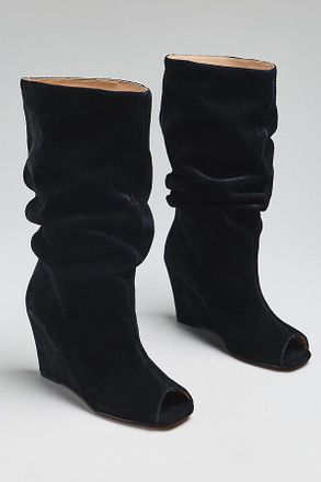 Silent D Kiki Peep-Toe Tall Boots