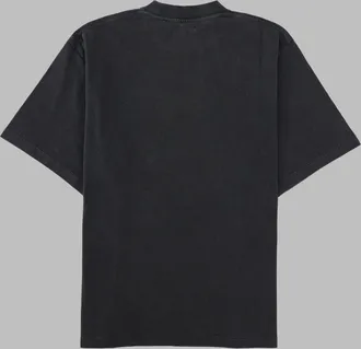 Alexander Wang Logo Cotton T-Shirt - Black