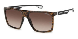 Carrera Brown Shaded Square Mens Sunglasses CARRERA 4019/S 0086/HA 58