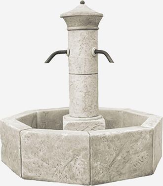 Habitat & Jardin Fuente para jard&iacute;n diam&egrave;tre 122 x hauteur 116 cm hauteur