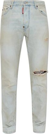 Dsquared2 Teddy Jeans - Heren - Slim Fit Jeans - Blauw - S - Katoen - Jeans