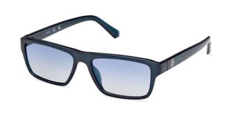Guess GU00085 90X Mens Sunglasses Blue Size 55