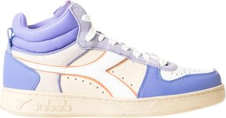 Diadora Magic Basket Demi Icona Sneaker - Dames - Sneakers - Paars - 37 EU - Leer - Schoenen