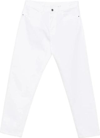 Canali Hombre, Vaqueros, Blanco, Talla: M