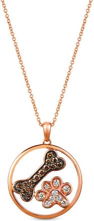 Le Vian Ladies Animal Story Necklaces set in 14K Strawberry Gold