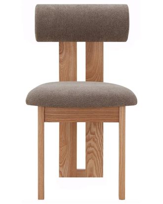 Safavieh Couture Halloway Boucle & Wood Dining Chair