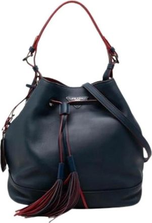 Prada Bolso Cubo Vintage Pre-owned - Pre-owned - Mujer - Azul - ONE SIZE
